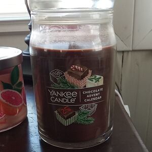 Yankee Candle Chocolate Advent Calendar Jar - Brown